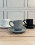 Set Café Express. Vajilla Nuuk Blanca