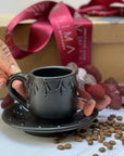 Set Café Express. Vajilla Nuuk Negra
