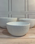 Platones para Servir Talavera Nuuk Blanca