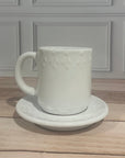 Tarro Café/Té. Vajilla Talavera Nuuk Blanca