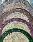 Portavasos de Palma Bicolor Olivo