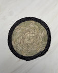 Portavasos de Palma Bicolor Carbón