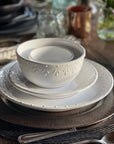 Plato Trinche. Vajilla Talavera Nuuk Blanca