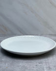 Plato Ensalada. Vajilla Talavera Nuuk Blanca