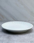 Plato Ensalada. Vajilla Talavera Nuuk Blanca