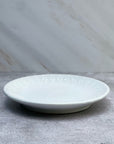 Plato Pan/Tarro. Vajilla Talavera Nuuk Blanca