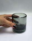 Vaso Bajo Vidrio Soplado. Colección CDMX