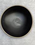 Plato Sopa. Vajilla Cerámica Mukkan Negra