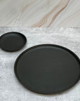 Plato Base Madera NEGRO