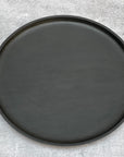 Plato Base Madera NEGRO