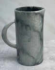 Jarra Recta de Resina Gris Mármol