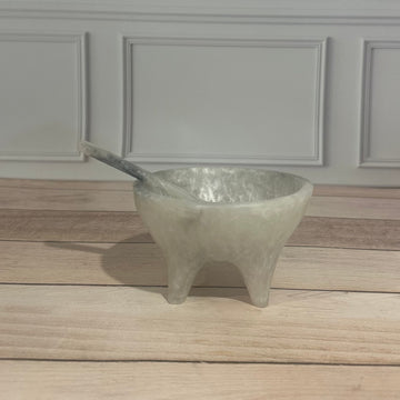 Molcajete de Resina GRIS MARMOL
