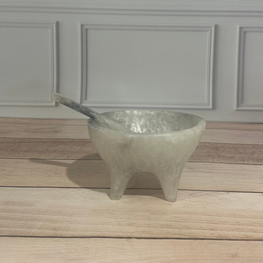 Molcajete de Resina GRIS MARMOL