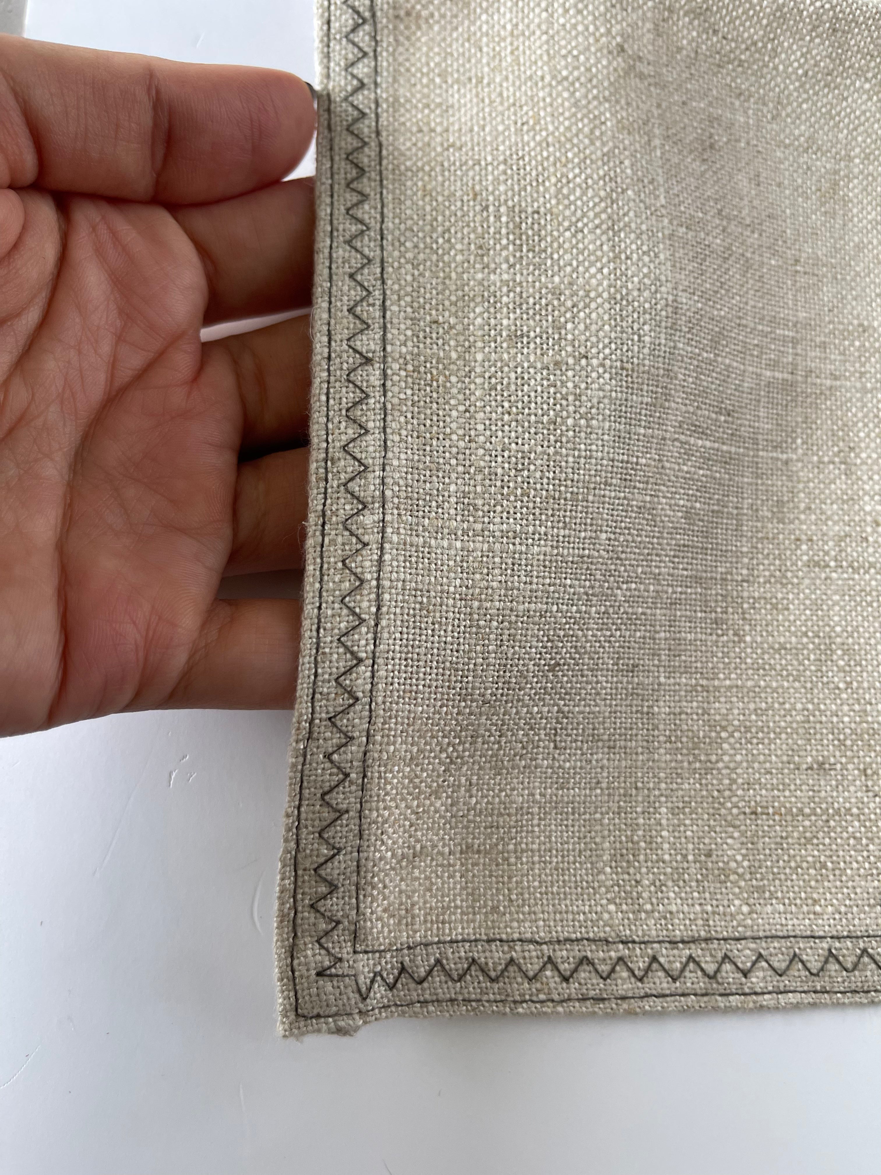 Set de individual y servilleta (ARENA &RAYAS) Primavera