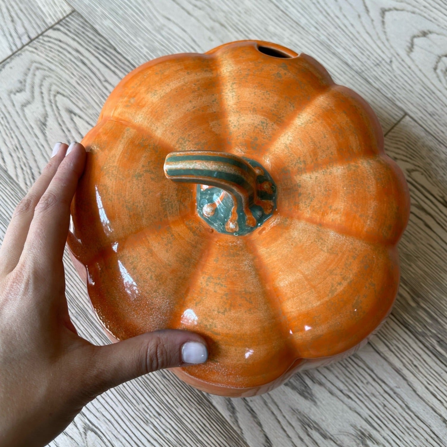 Tazón Calabaza de Cerámica