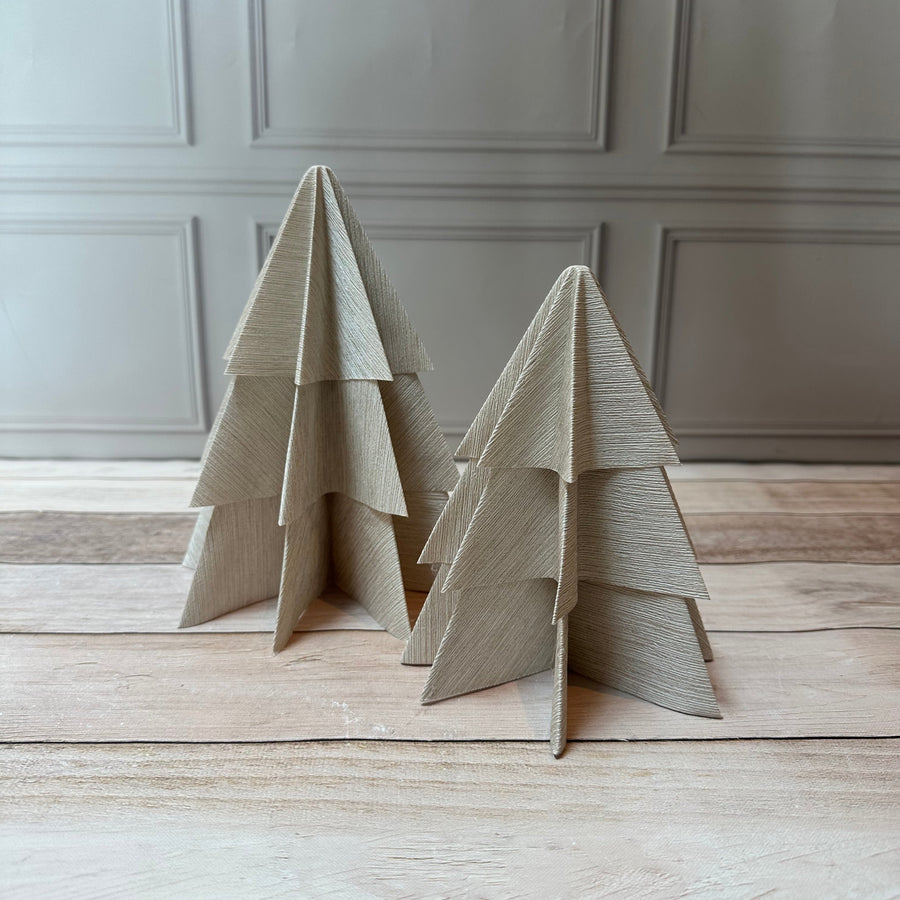 Set de 2 Arboles de Origami STAMPILLA