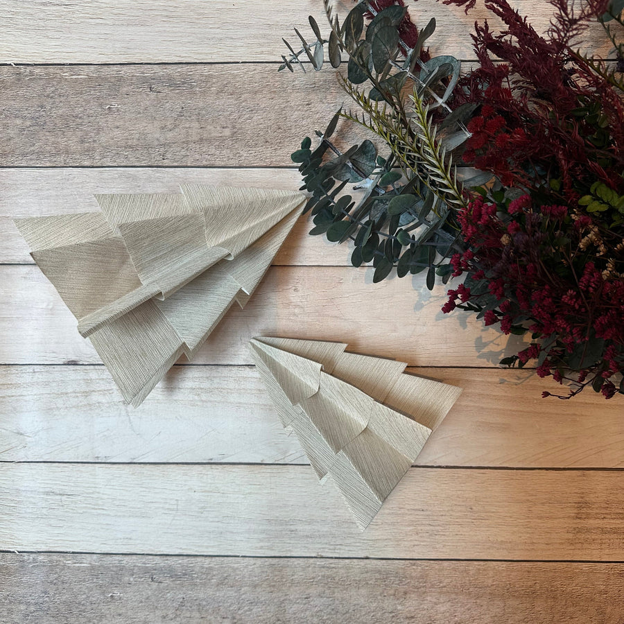 Set de 2 Arboles de Origami STAMPILLA