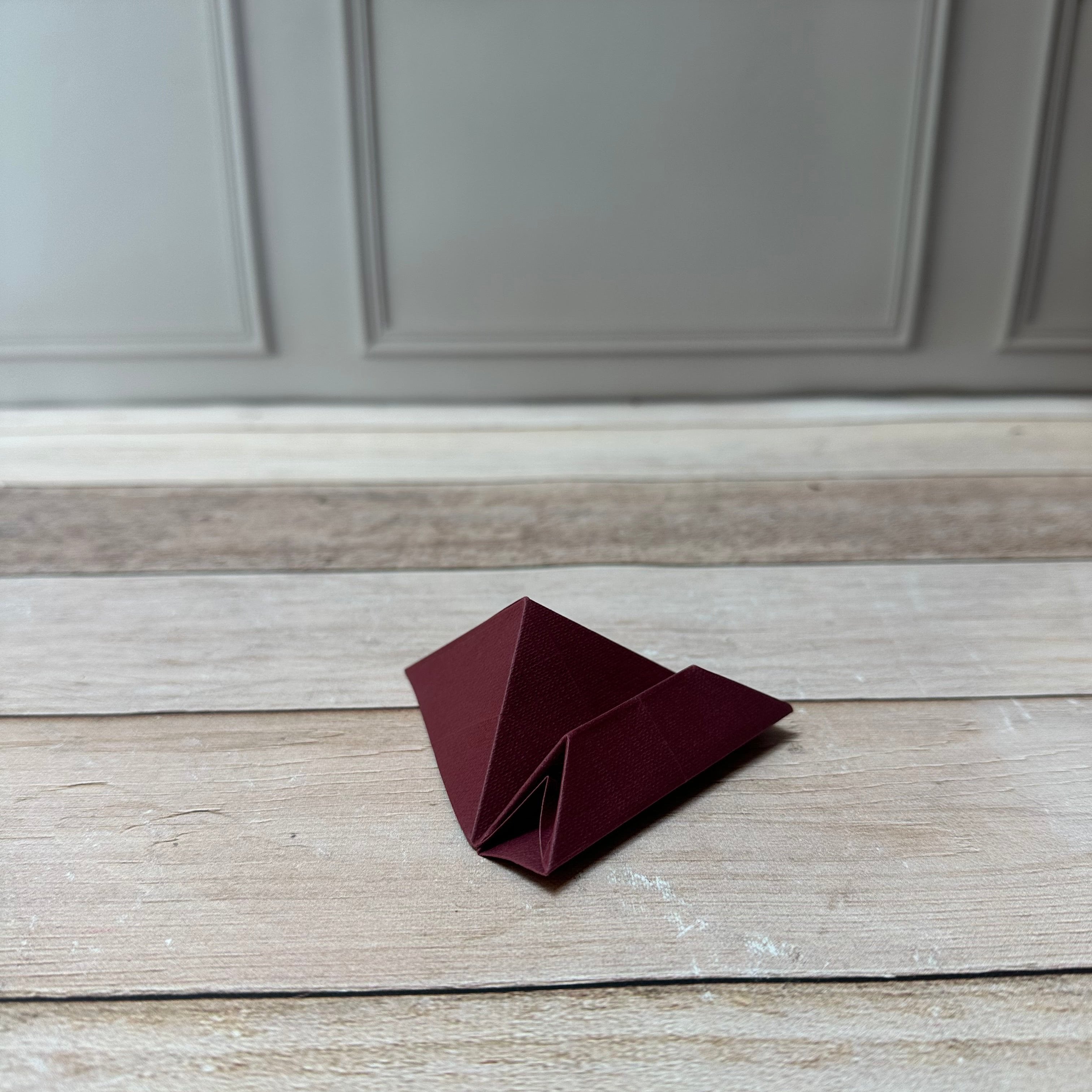 Set de 4 portanombres de Origami STAMPILLA