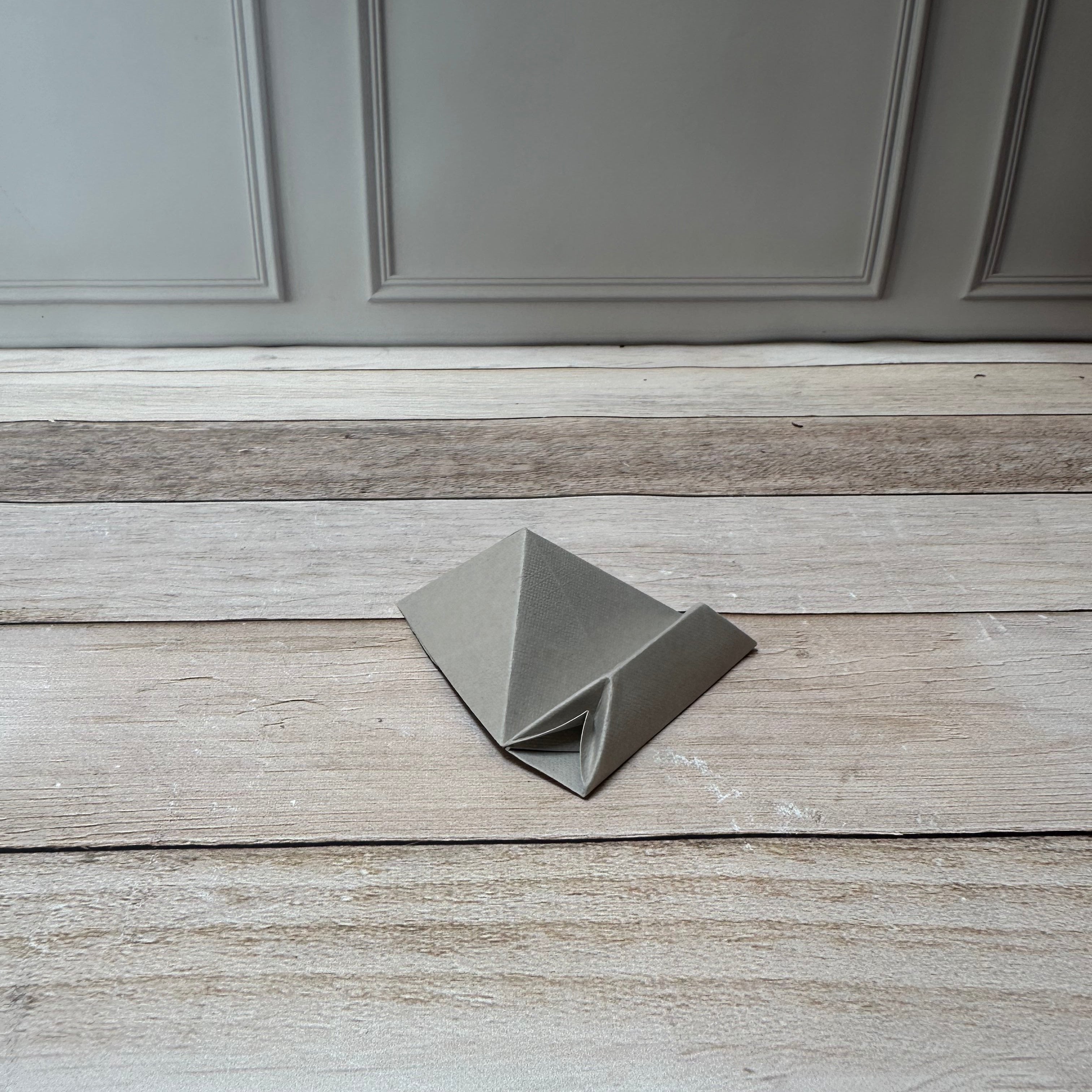 Set de 4 portanombres de Origami STAMPILLA