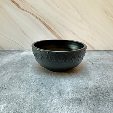 Bowl Sopero. Vajilla Talavera Nuuk Negra