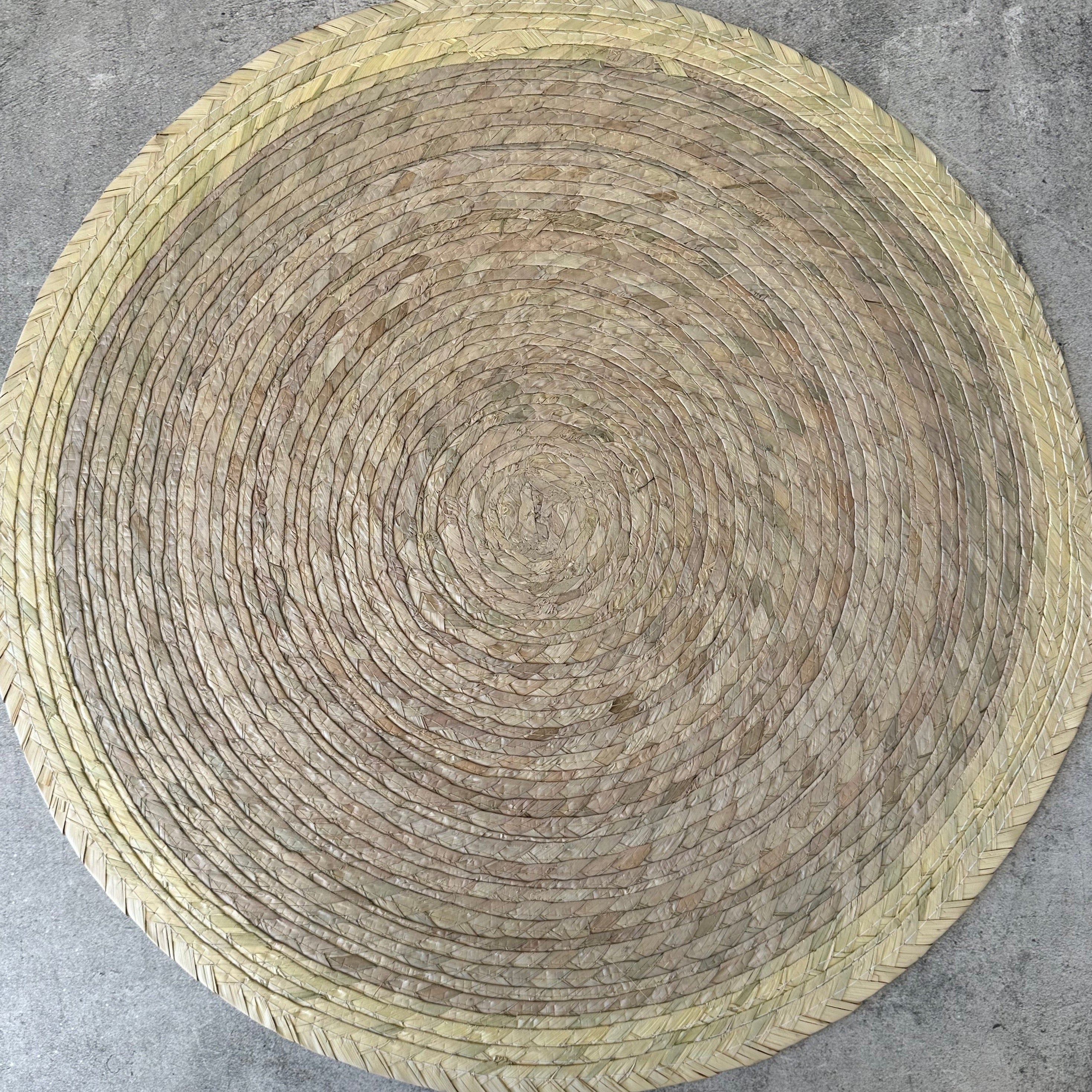 INDIVIDUAL PALMA ARENA CON FRANJA NATURAL