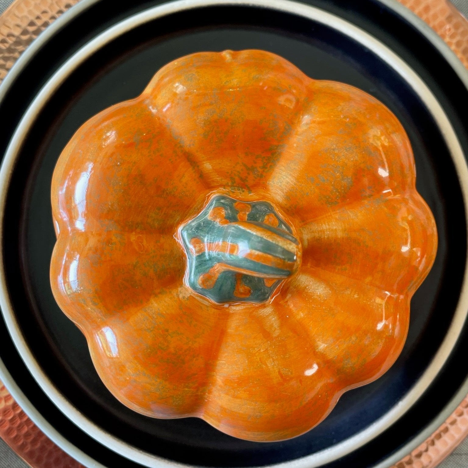 Tazón Calabaza de Cerámica