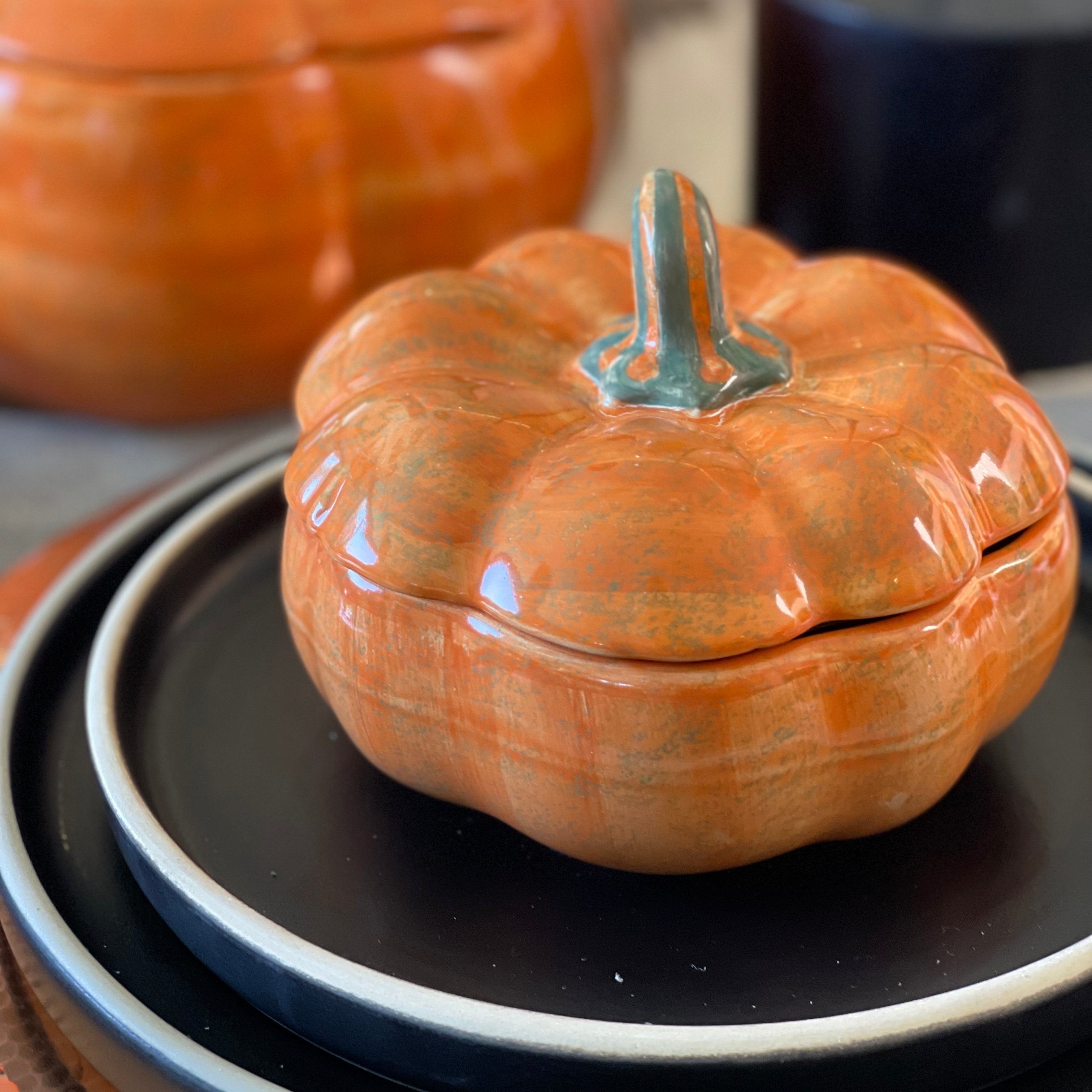 Tazón Calabaza de Cerámica