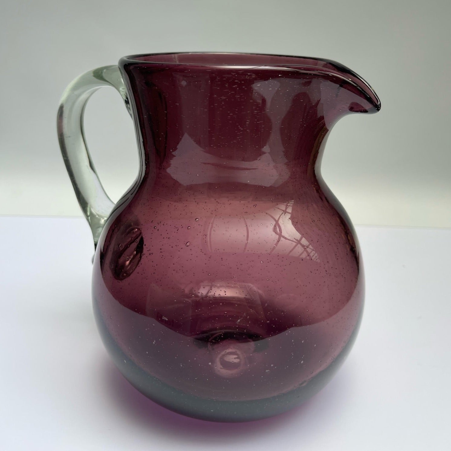 Jarra Bola Vidrio Soplado Mérida