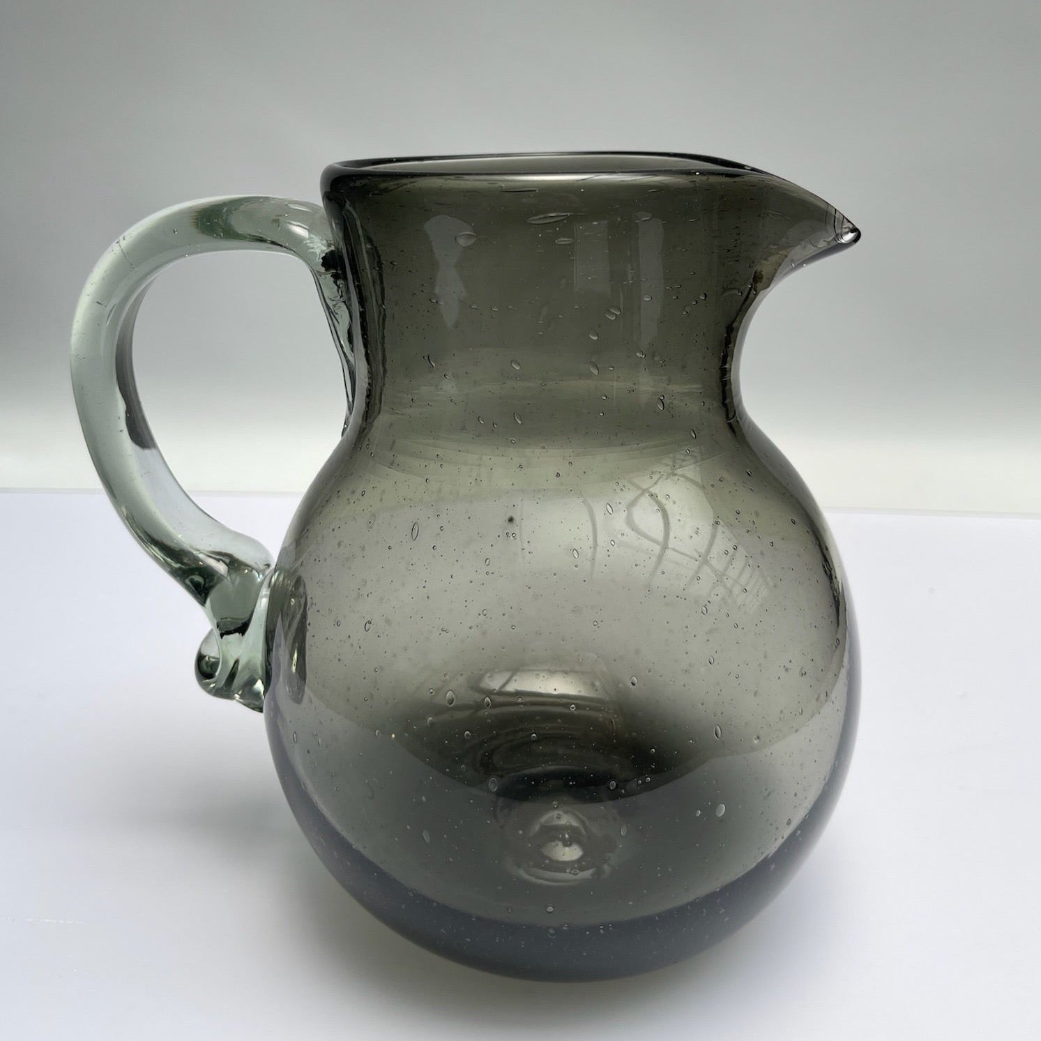 Jarra Bola Vidrio Soplado   CDMX