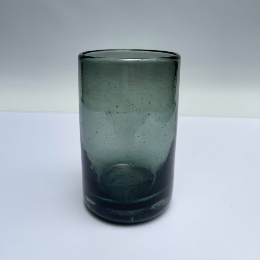 Vaso Alto de Vidrio Soplado. Colección Cdmx