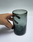 Vaso Alto de Vidrio Soplado. Colección Cdmx