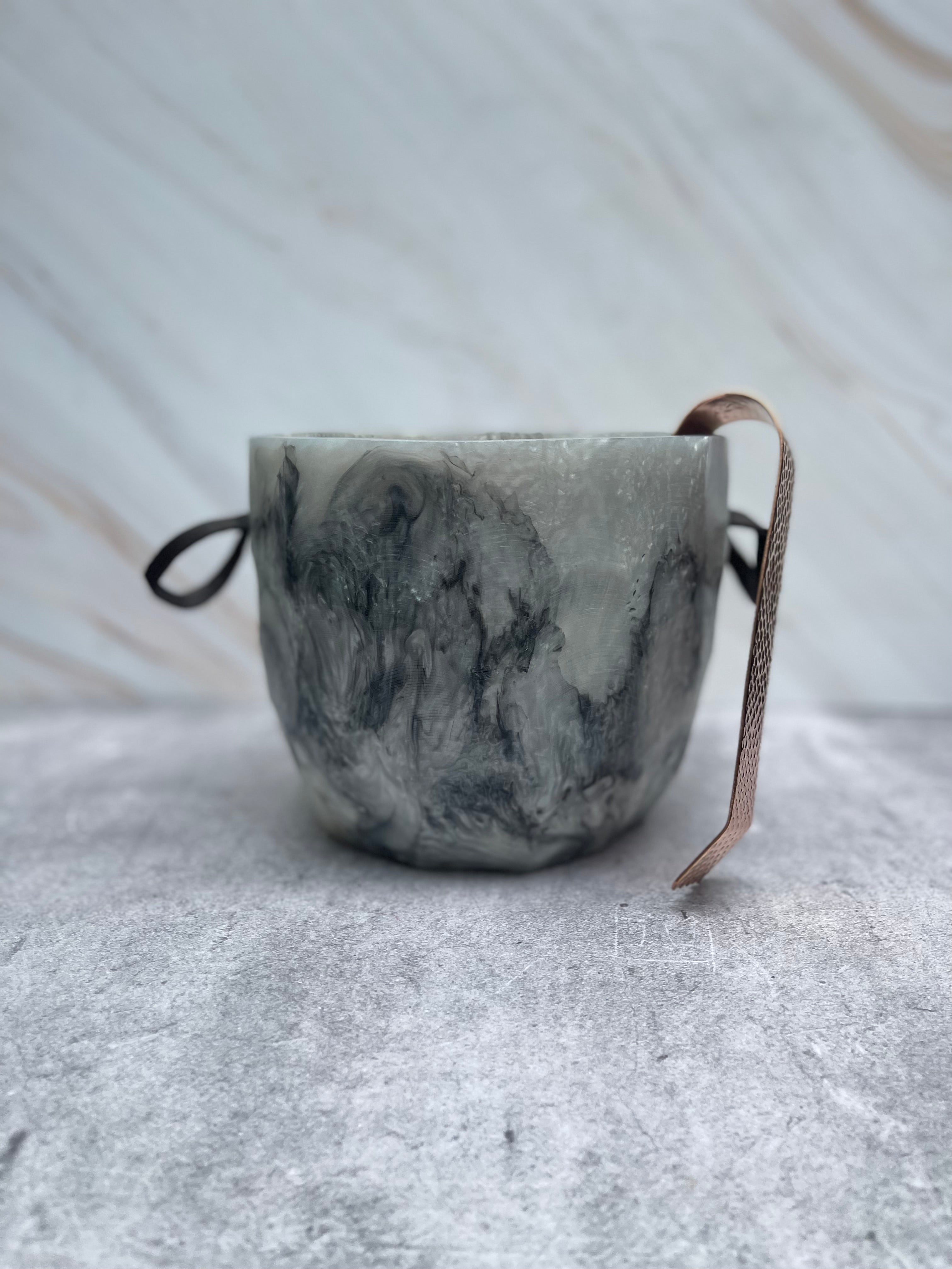 Hielera de Resina GRIS MARMOL