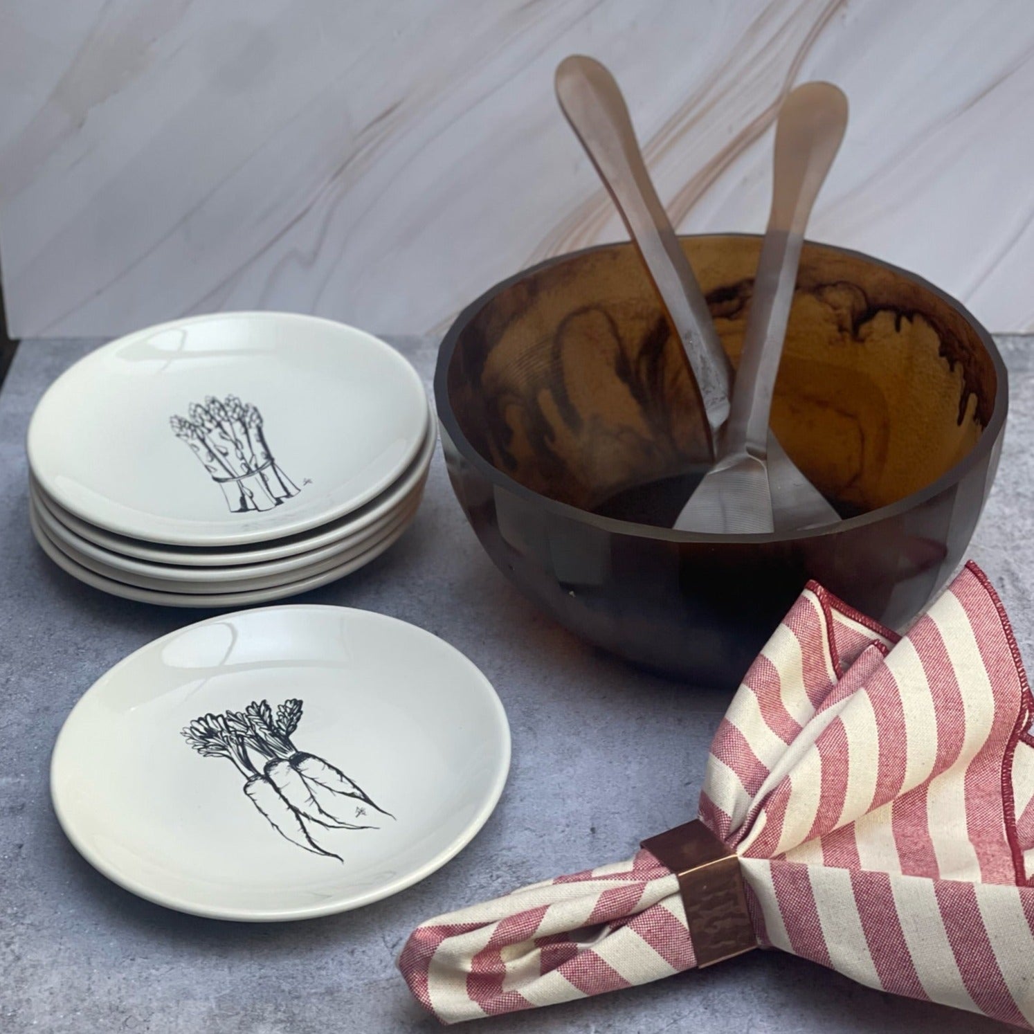 Set Platos Hortalizas